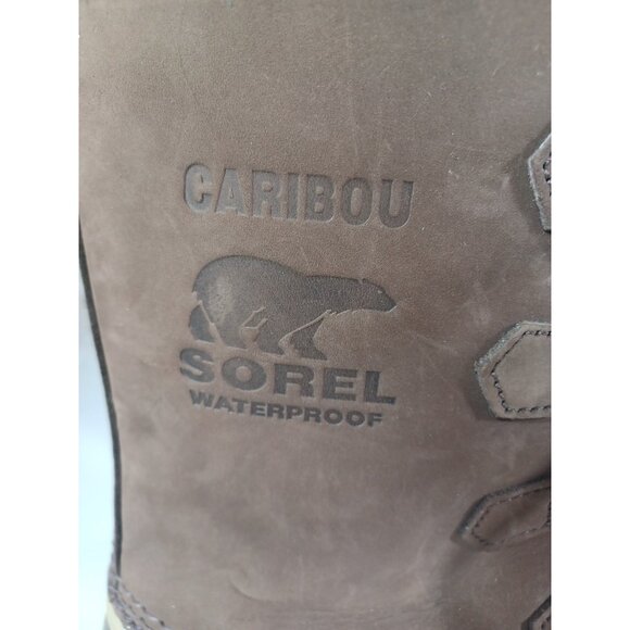Sorel Caribou Suede Waterproof Wool Pac Boot - Size 11 - Vintage Excellent! - Picture 4 of 12